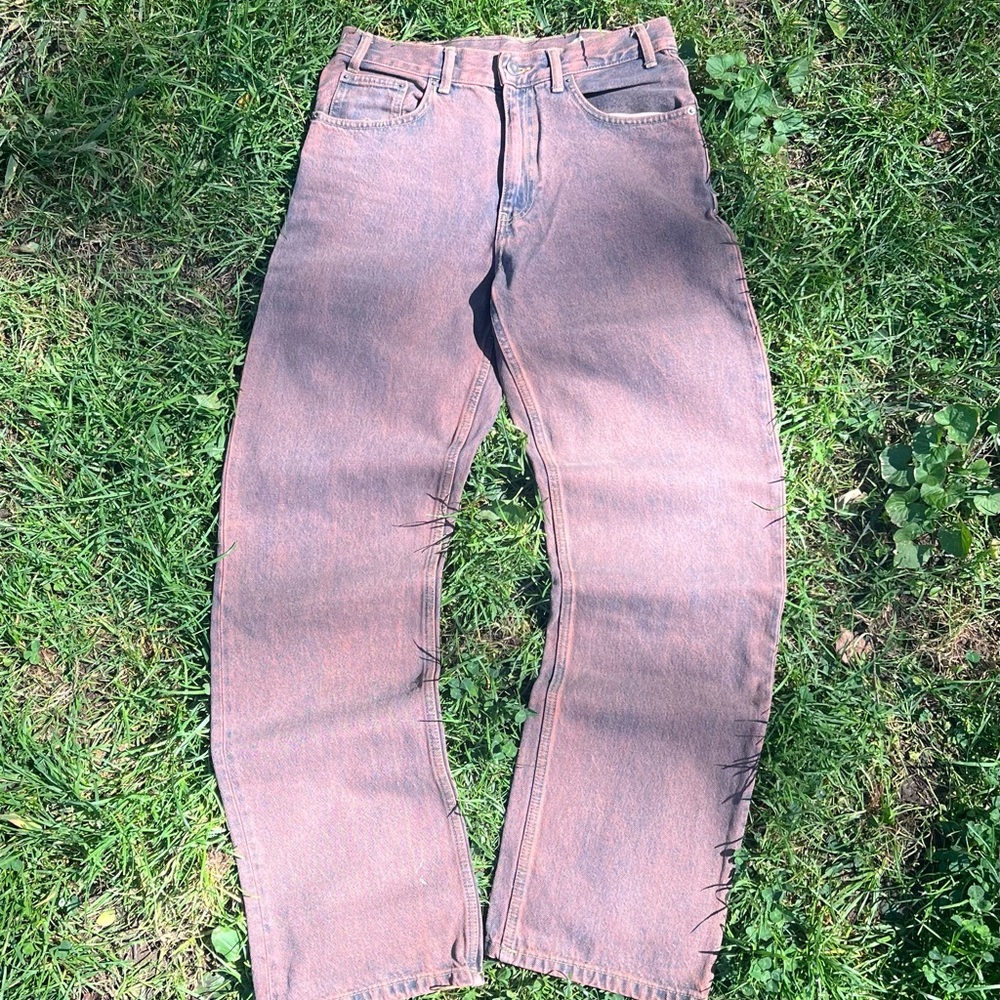 Zara Orange Tint Wash Jeans | Men’s Size 30 | Unique Denim